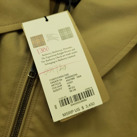 Burberry Layered Bomber & Trench Twofer Ja… - Picture 11 of 14